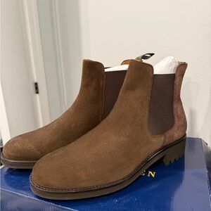 Polo Ralph Lauren Men’s Brown Suede Chelsea Boots